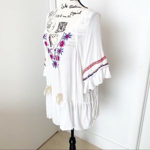 India Boutique Swim - Boho Blouse/Tunic/Cover Up India Boutique Swim - Boho Blouse/Tunic/Cover Up